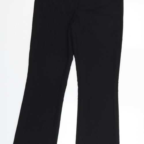 George Womens Black   Trousers  Size 12 L31 in