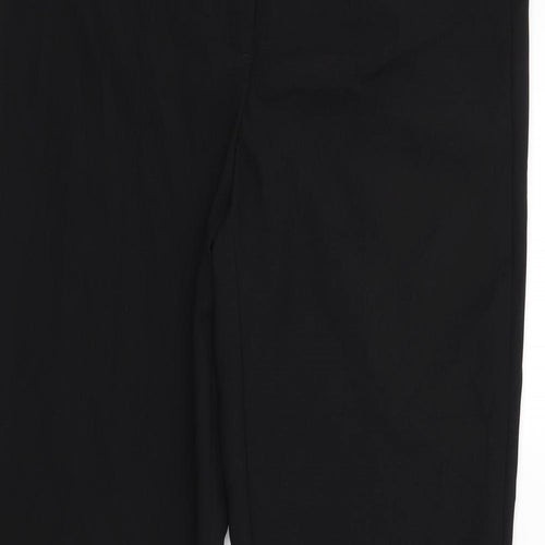 George Womens Black   Trousers  Size 12 L31 in