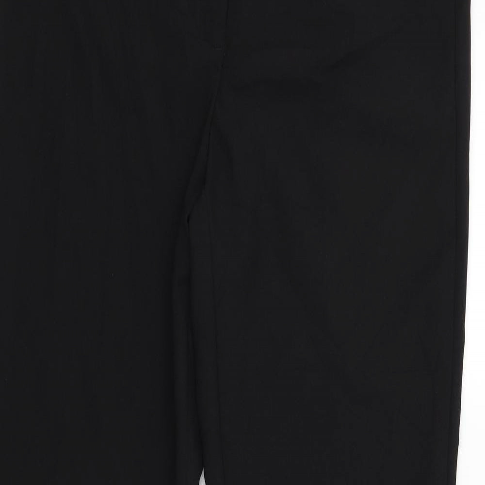 George Womens Black   Trousers  Size 12 L31 in