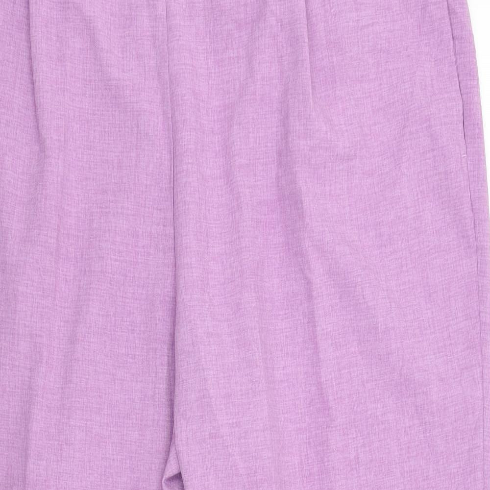 Marks and Spencer Womens Purple   Jegging Trousers Size 20 L27 in
