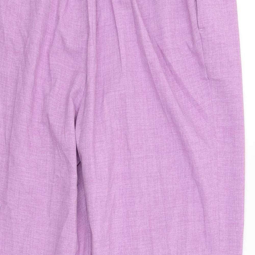 Marks and Spencer Womens Purple   Jegging Trousers Size 20 L27 in