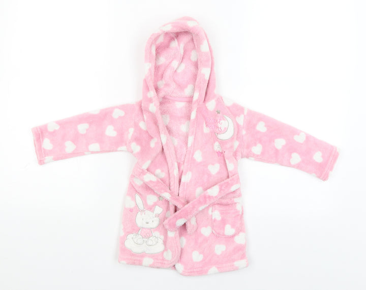 George Girls Pink Babydoll Gown Size 6-9 Months