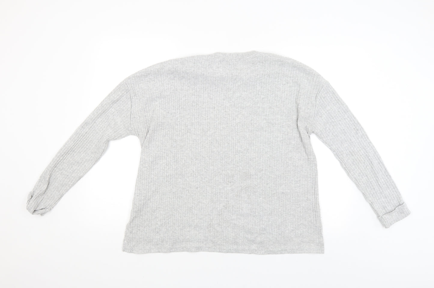 Primark Womens Grey   Pullover Jumper Size M