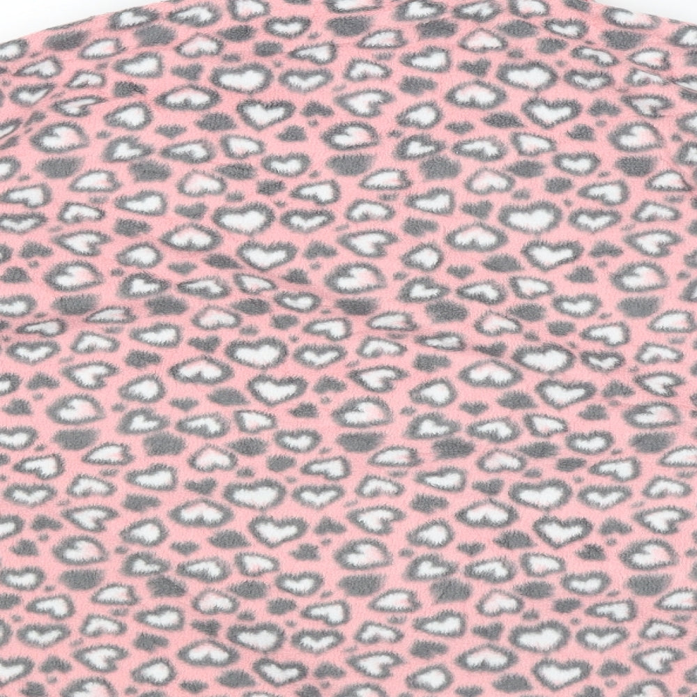 George Womens Pink Solid  Babydoll Pyjama Top Size 12