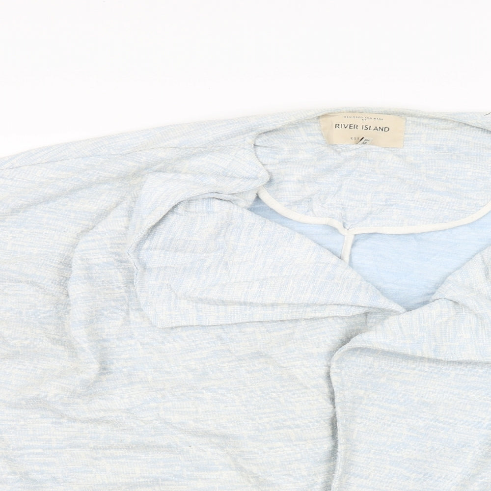 River Island Womens Blue   Cardigan Jumper Size 12