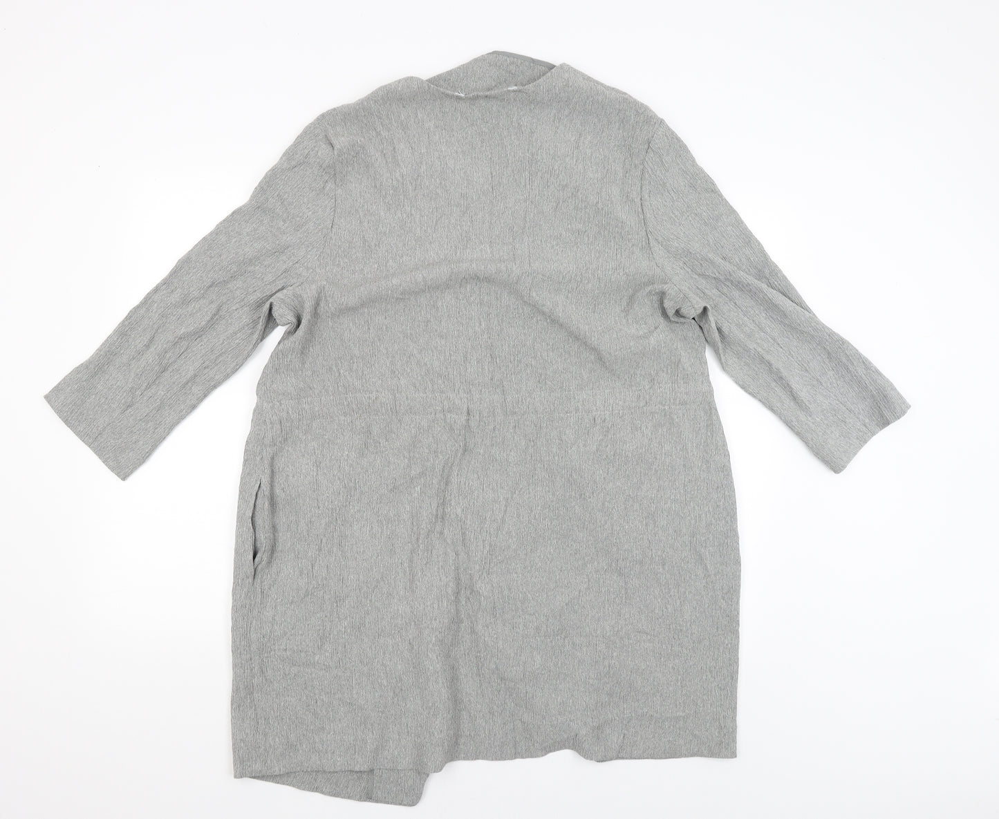 Preworn Womens Grey   Cardigan Jumper Size 14