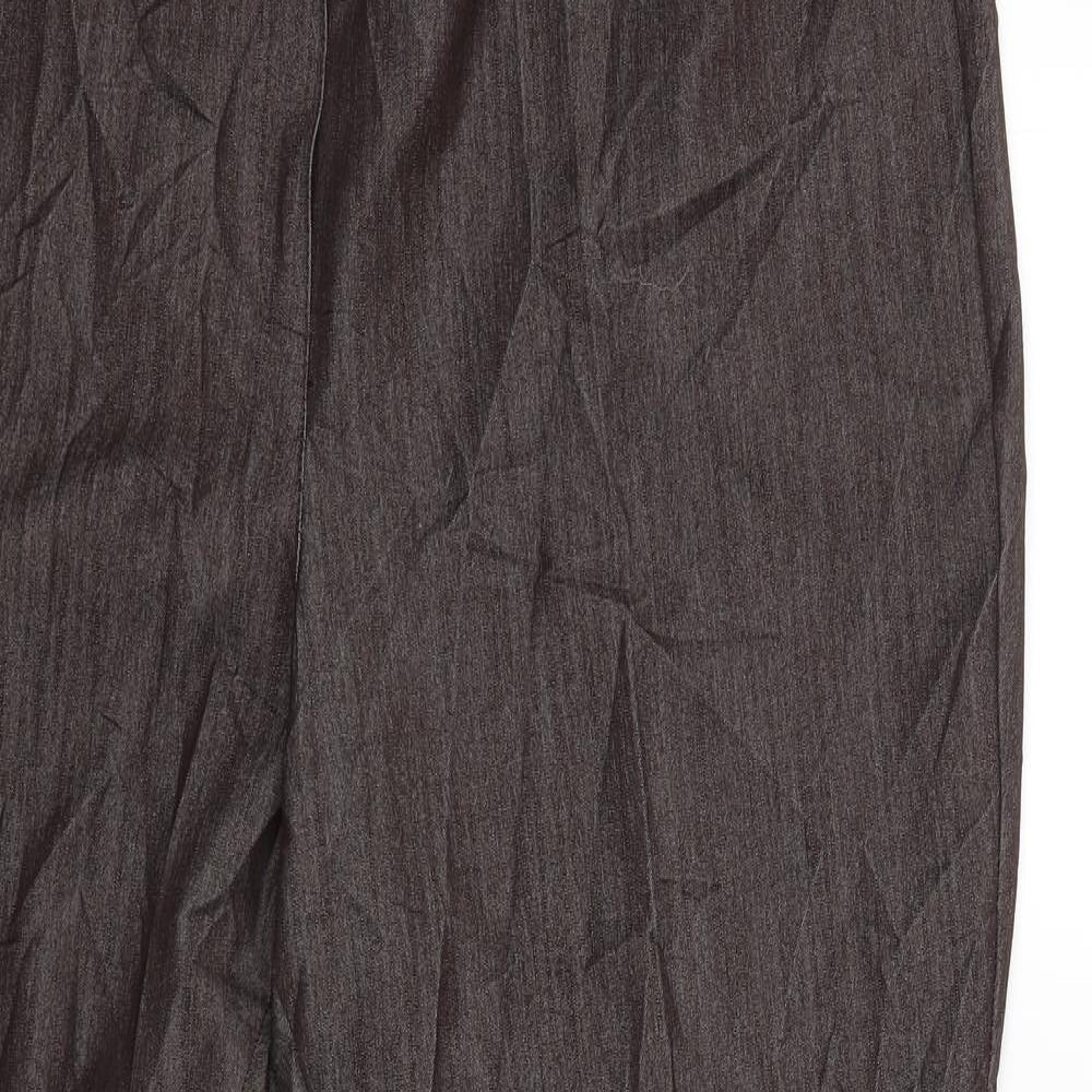 Classic Womens Brown   Trousers  Size 18 L27 in