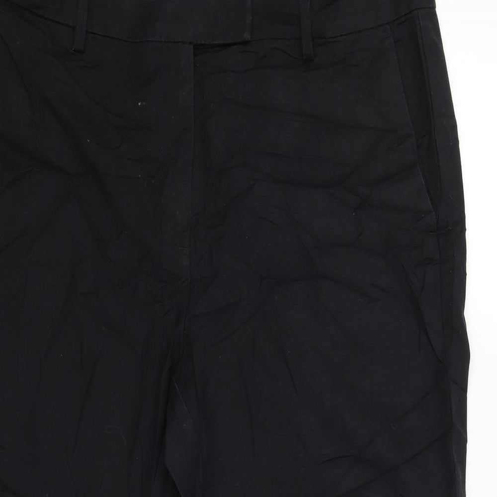 M&S Womens Black   Trousers  Size 18 L23 in