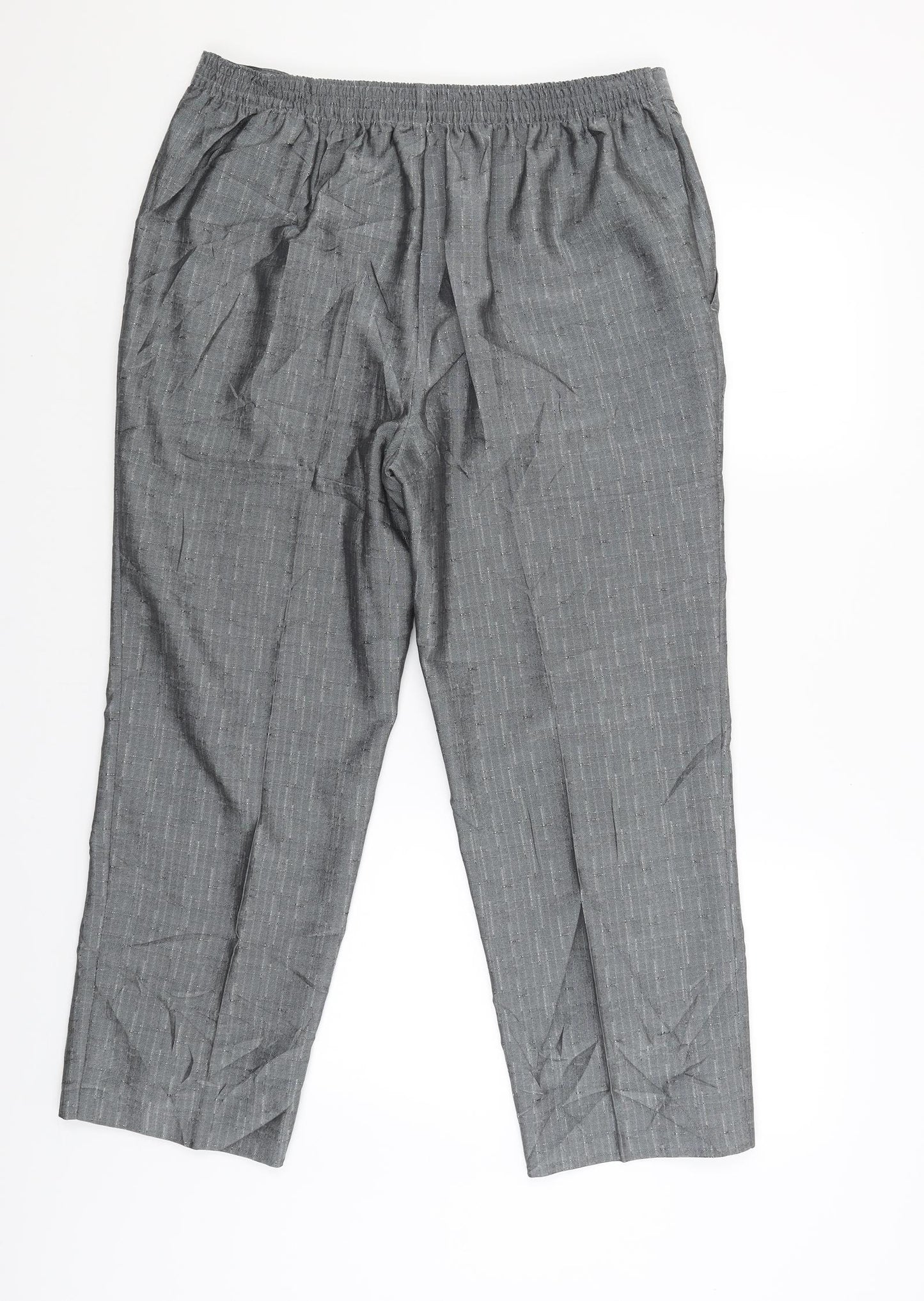Marks and Spencer Womens Grey   Jegging Trousers Size 16 L25 in