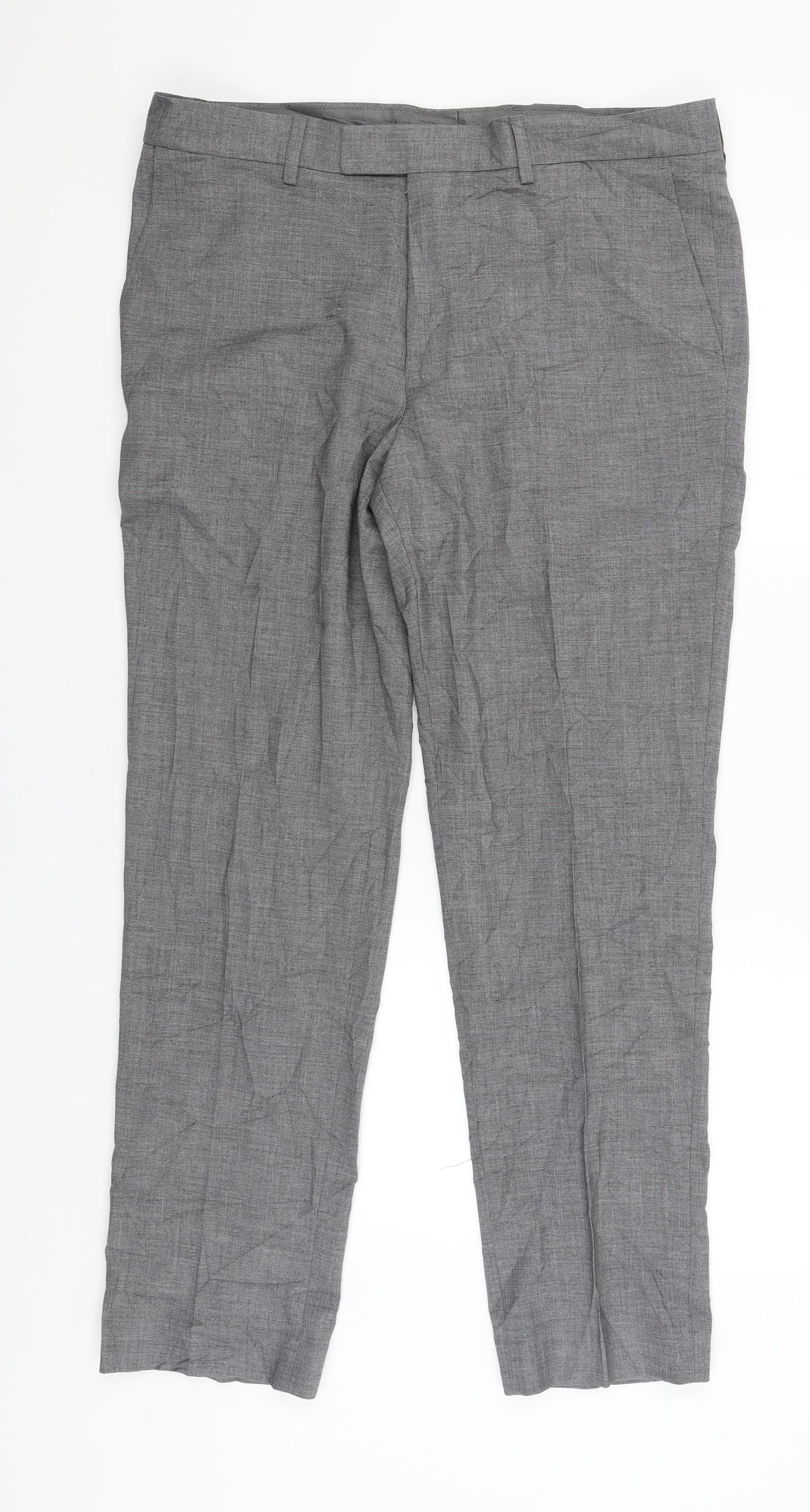 TU Mens Grey   2 Piece Suit Trousers Size 36
