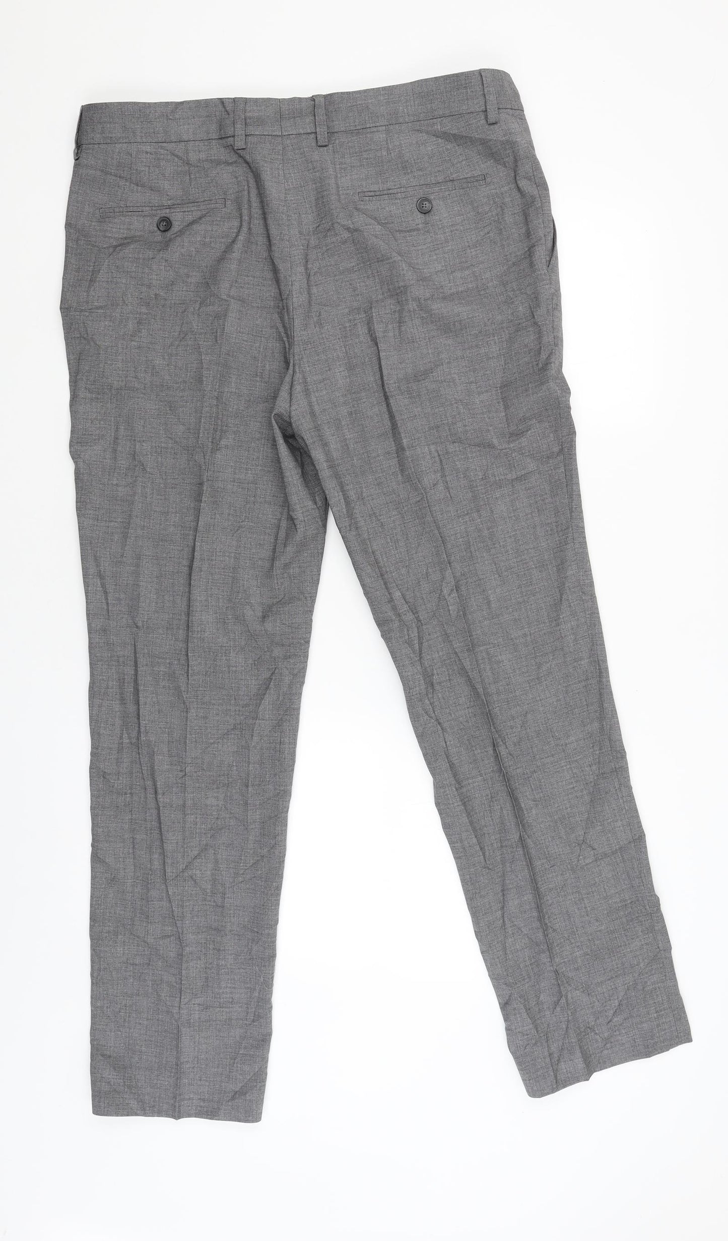 TU Mens Grey   2 Piece Suit Trousers Size 36
