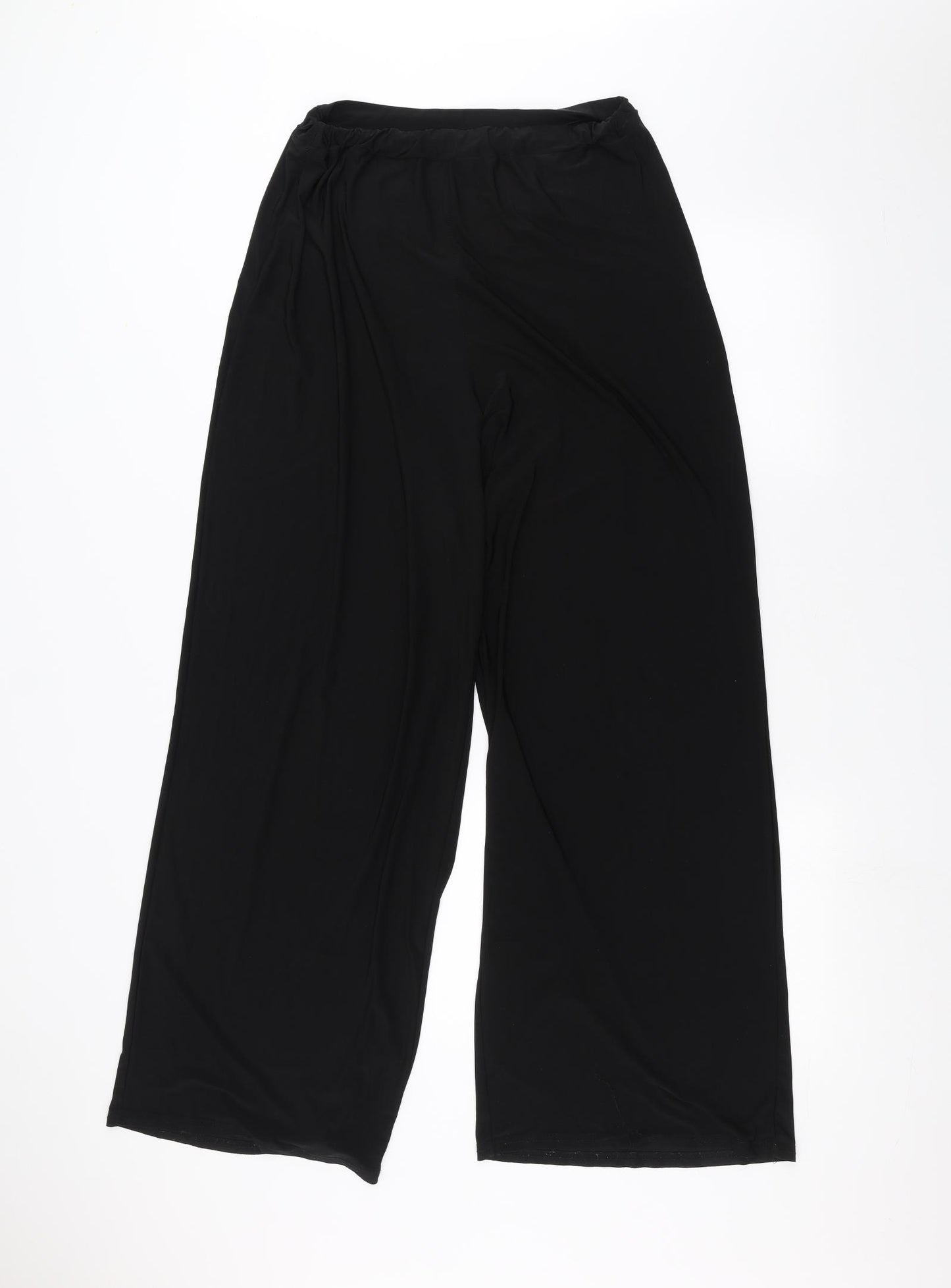 Boohoo Womens Black   Trousers  Size 16 L28 in