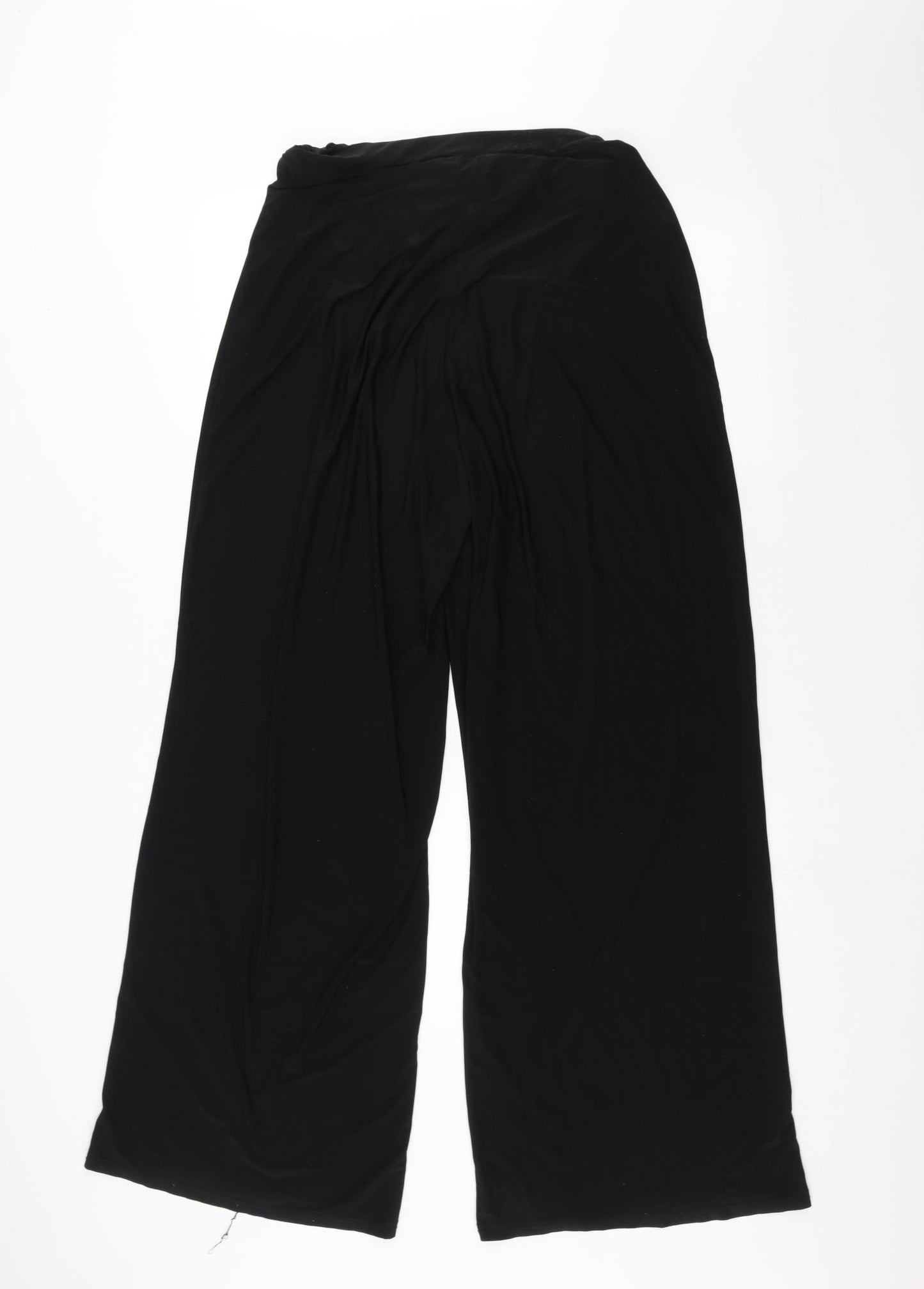 Boohoo Womens Black   Trousers  Size 16 L28 in