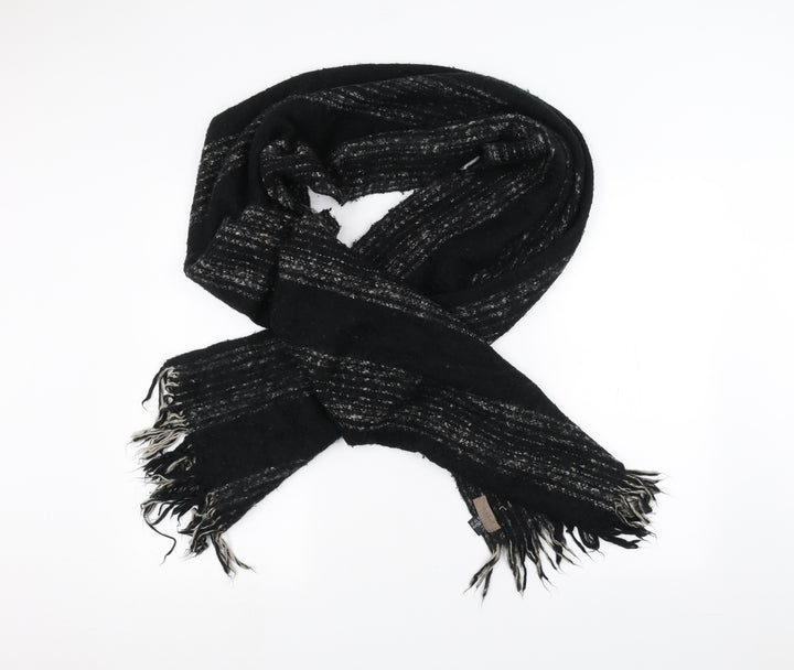 Preworn Womens Black    Scarf