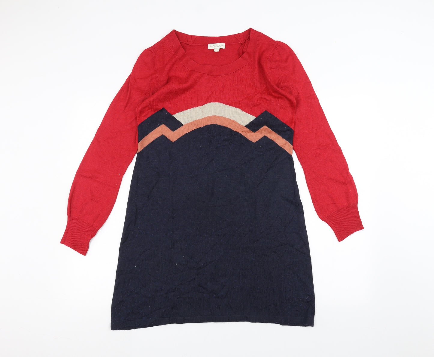 Monsoon Womens Blue   A-Line  Size M