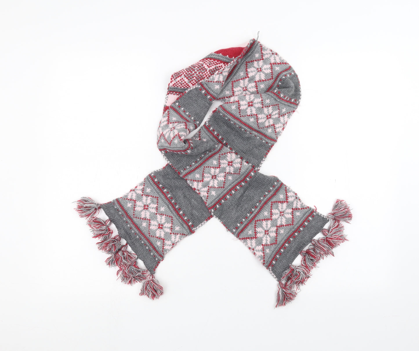 Preworn Womens Grey    Scarf