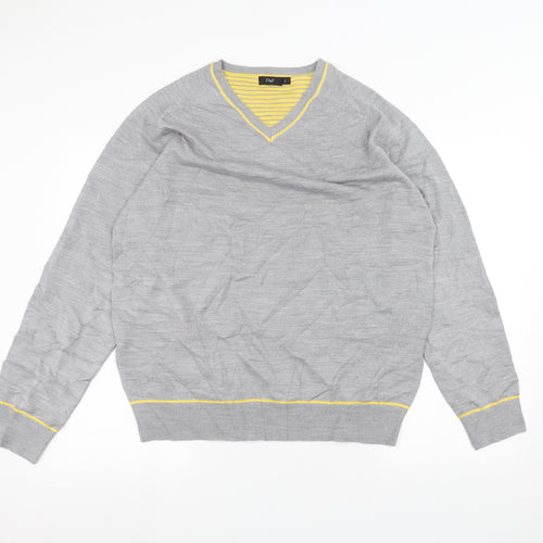 F&F Womens Grey   Pullover Jumper Size L