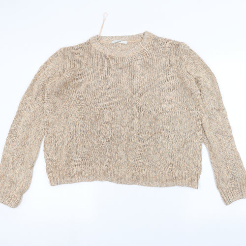 George Womens Pink  Knit Pullover Jumper Size 16
