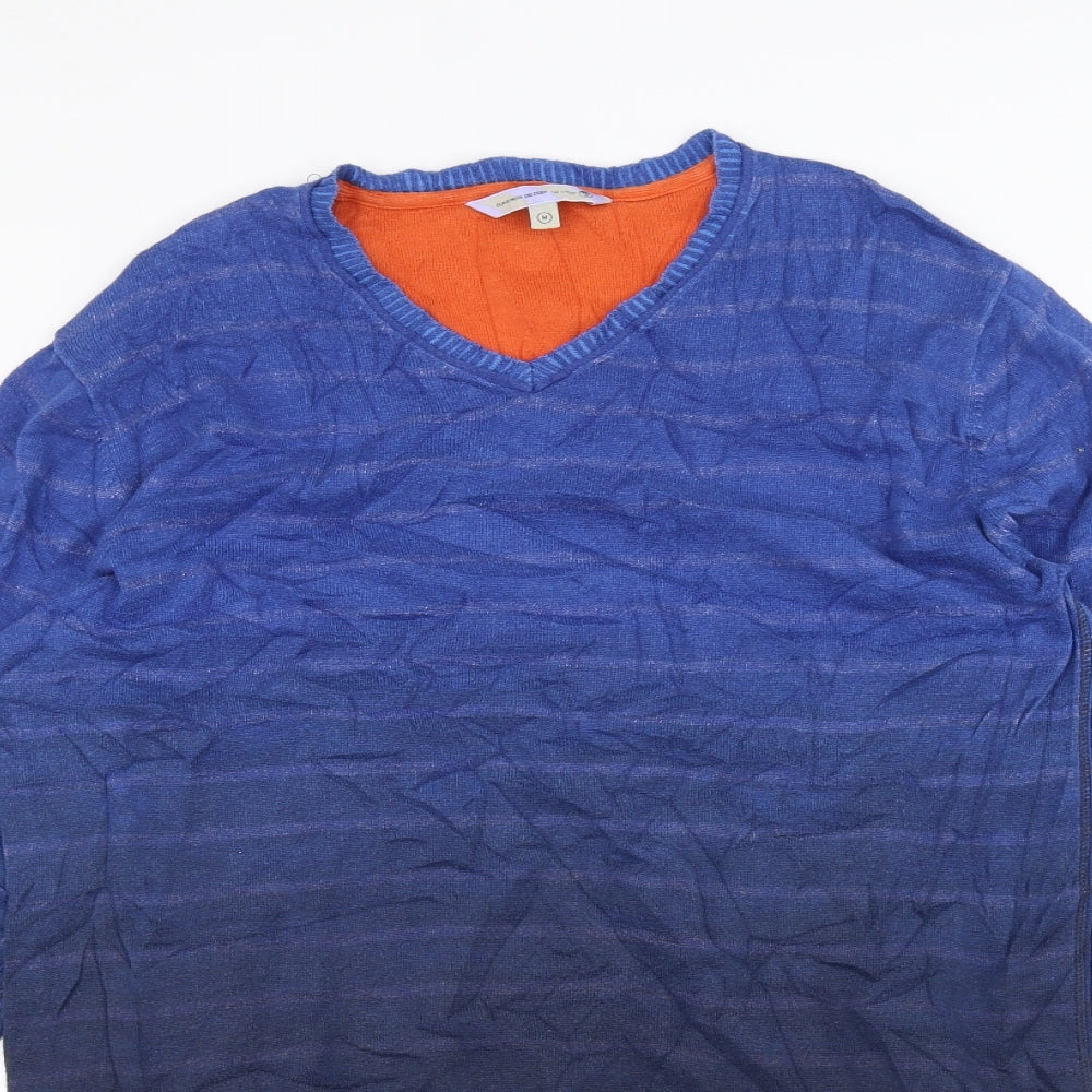 Fat Face Mens Blue    T-Shirt Size M