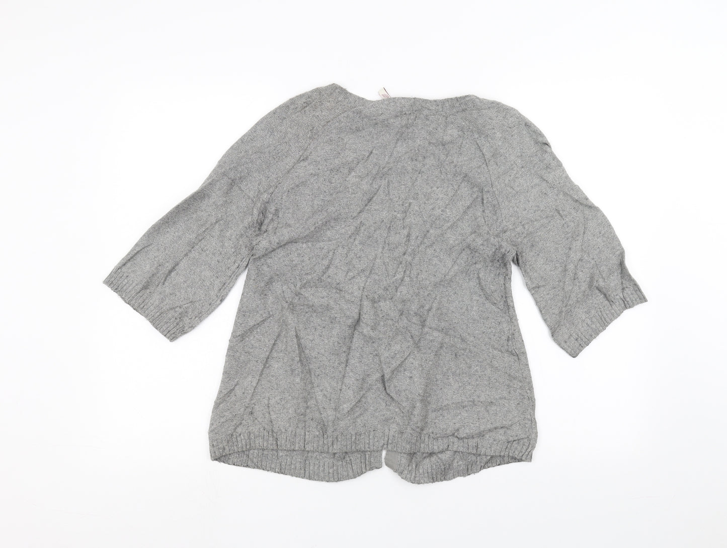 White Stuff Womens Grey   Cardigan Jumper Size 10