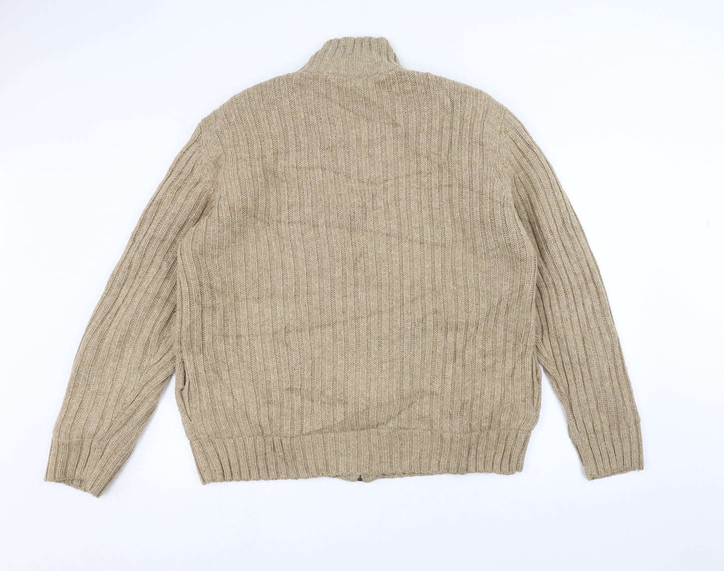 North coast Mens Brown   Jacket Coatigan Size L