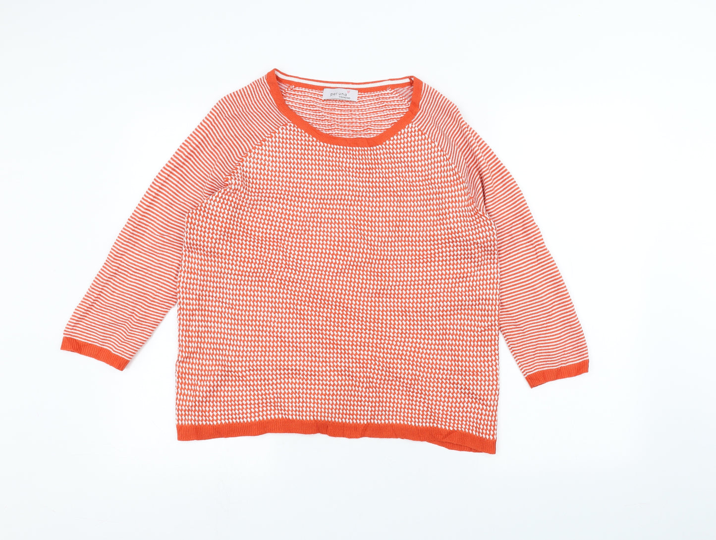 Marks and Spencer Womens Orange   Pullover Jumper Size 12