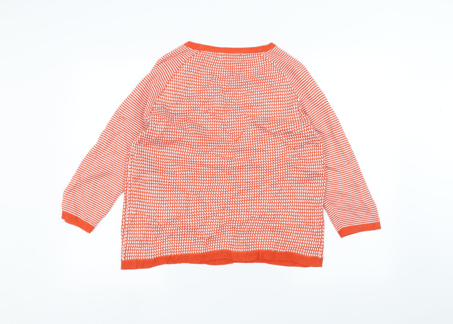 Marks and Spencer Womens Orange   Pullover Jumper Size 12