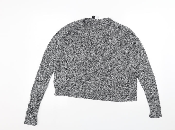 H&M Womens Grey Pullover Jumper Size S