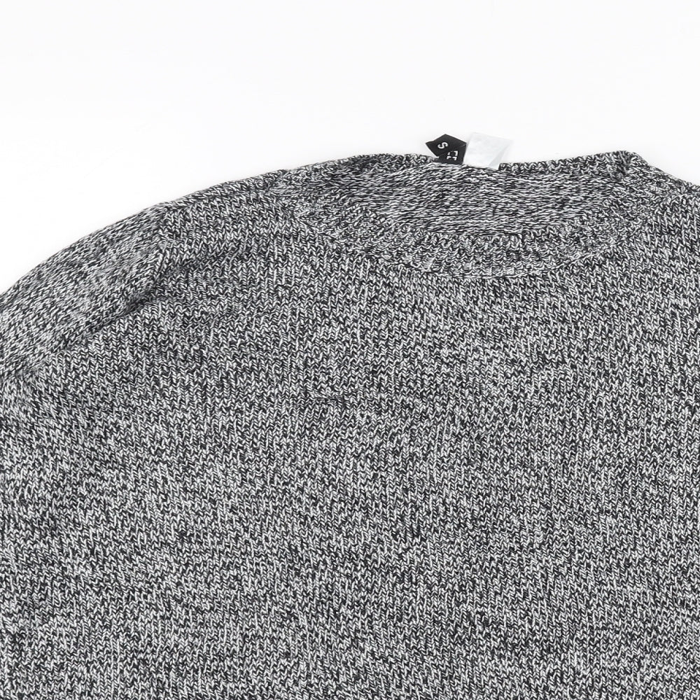 H&M Womens Grey   Pullover Jumper Size S