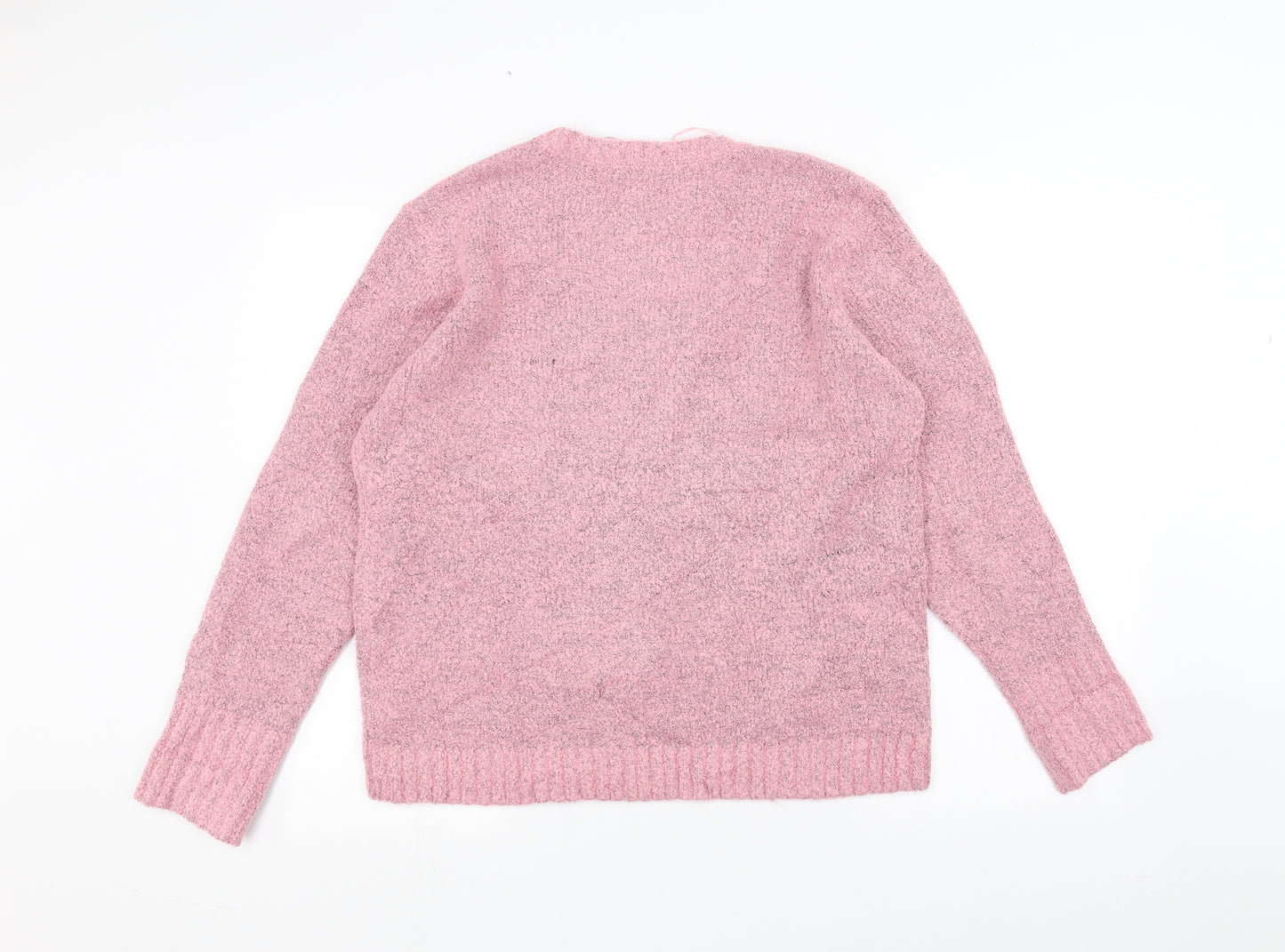 M&Co Womens Pink   Pullover Jumper Size 18