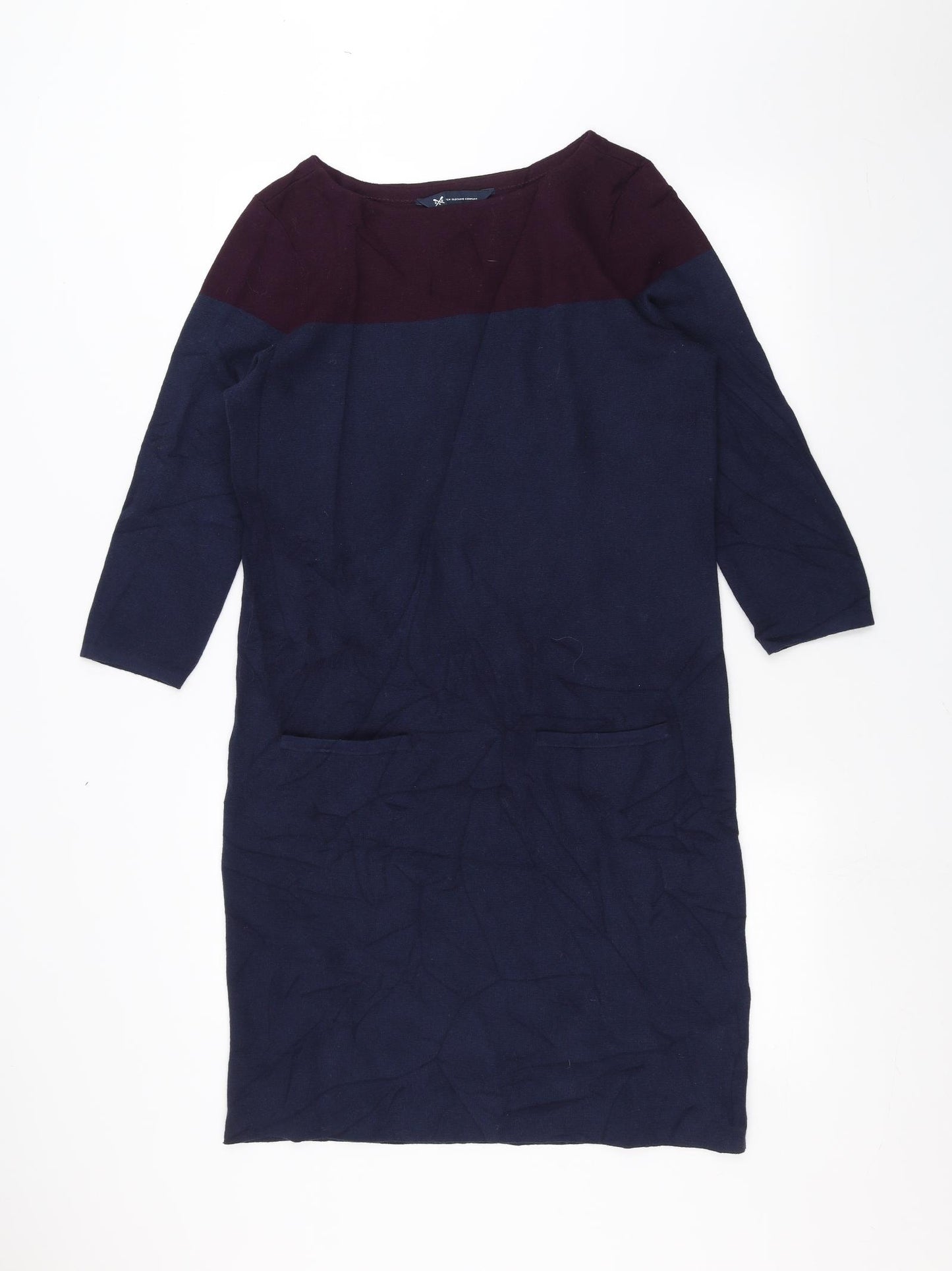 Crew Clothing Womens Blue   Jumper Dress  Size 12
