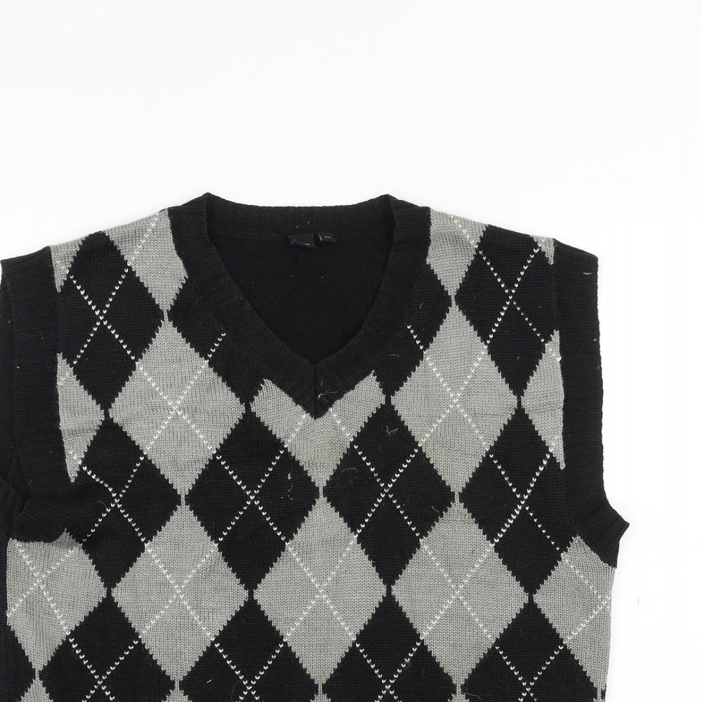 Zync Mens Black   Pullover Jumper Size M