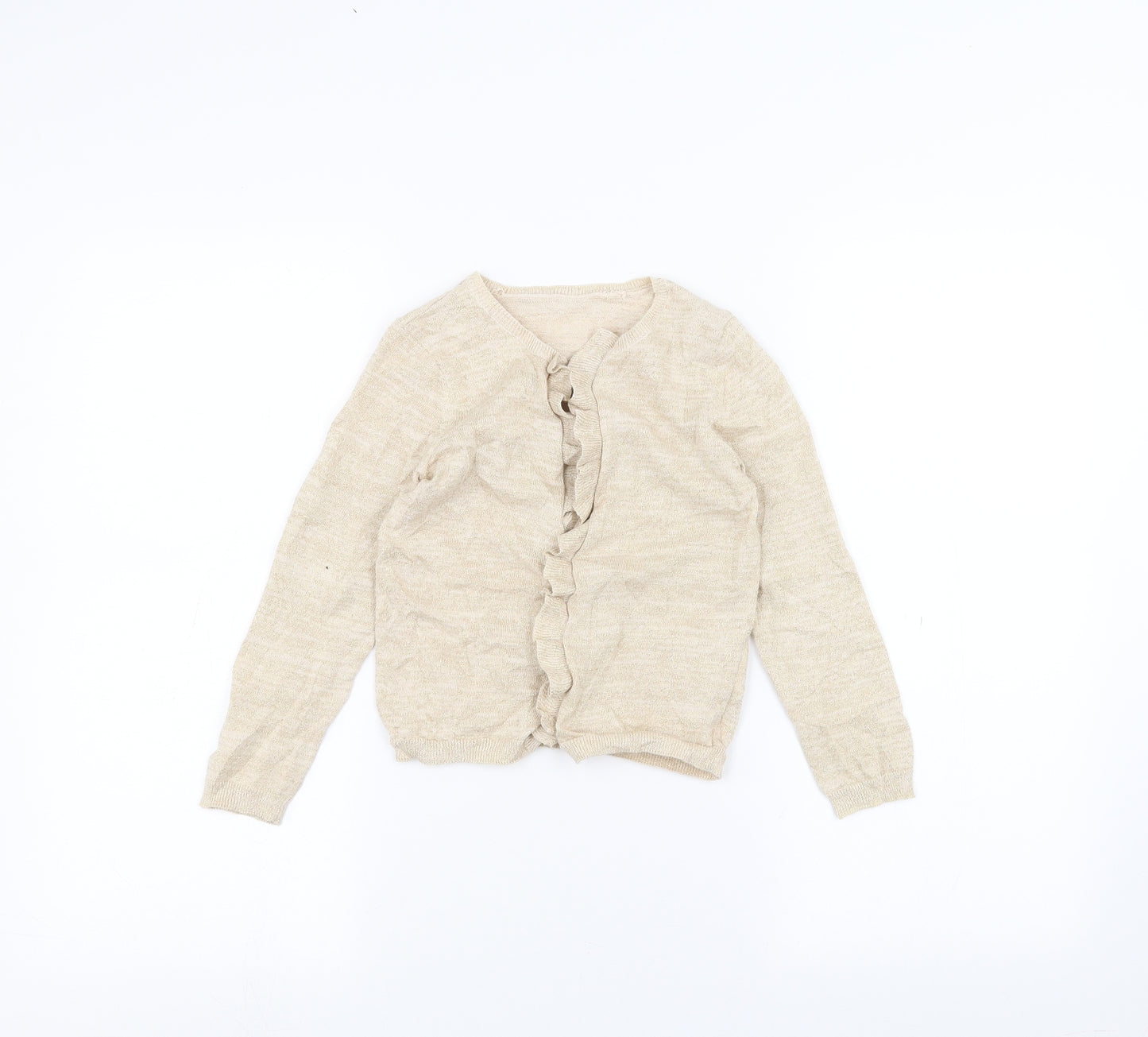 Mothercare Girls Brown   Cardigan Jumper Size 4-5 Years