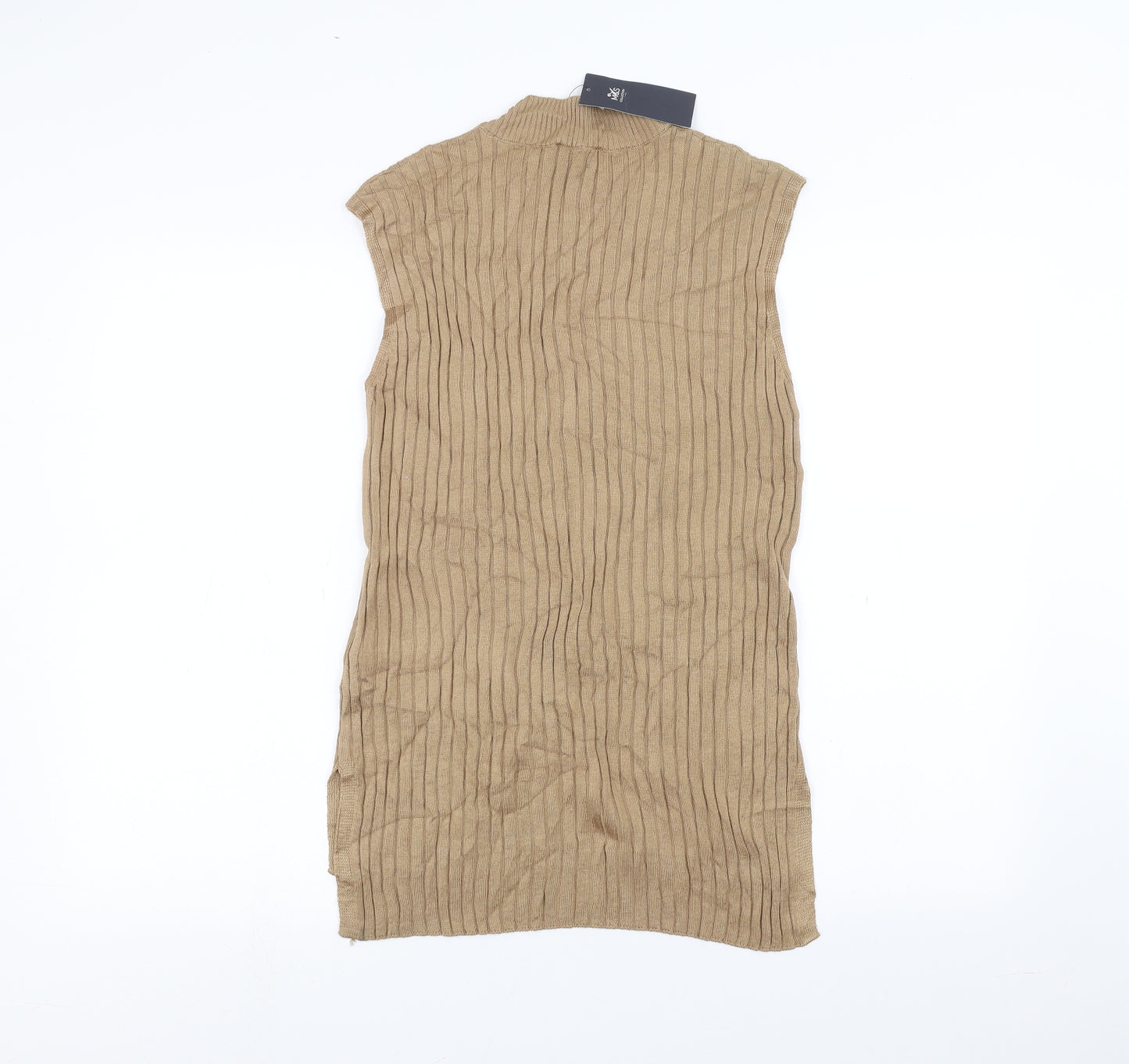 Marks and Spencer Womens Brown   Basic T-Shirt Size S