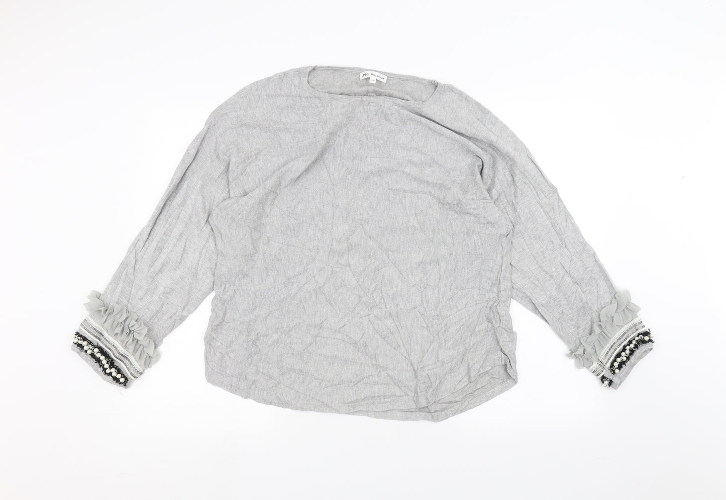 Millenium Womens Grey   Pullover Jumper One Size