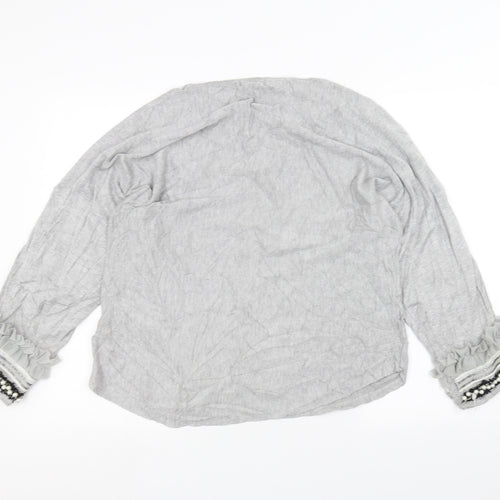 Millenium Womens Grey   Pullover Jumper One Size