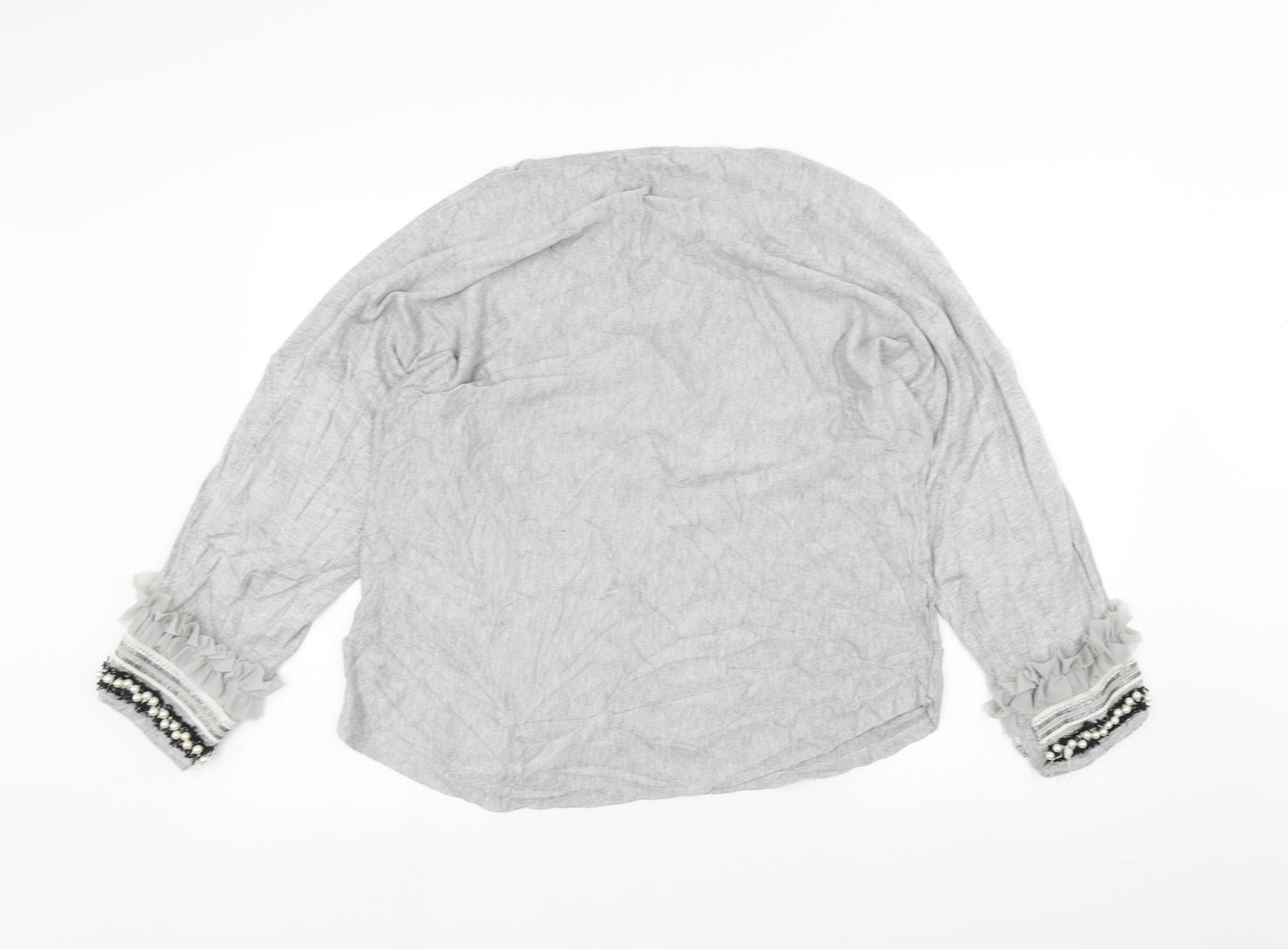 Millenium Womens Grey   Pullover Jumper One Size
