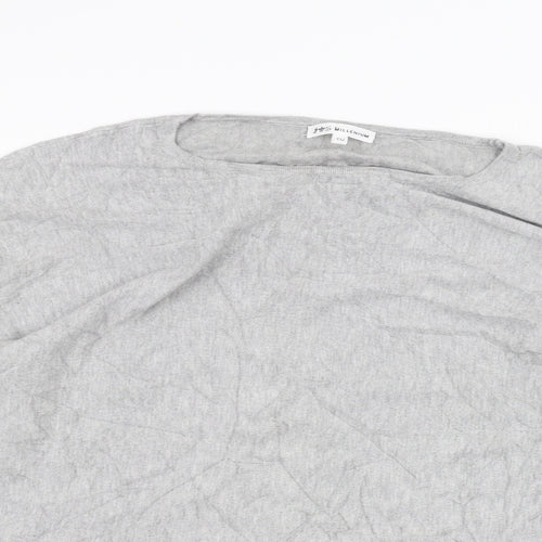 Millenium Womens Grey   Pullover Jumper One Size