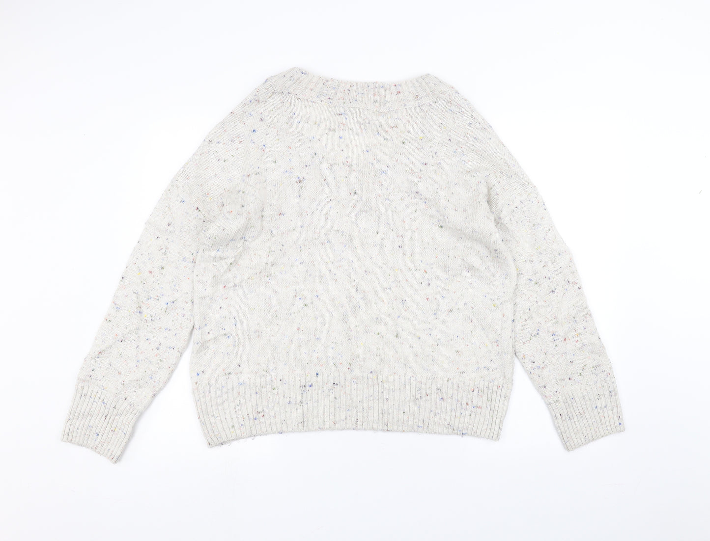 NEXT Womens White   Pullover Jumper Size 14