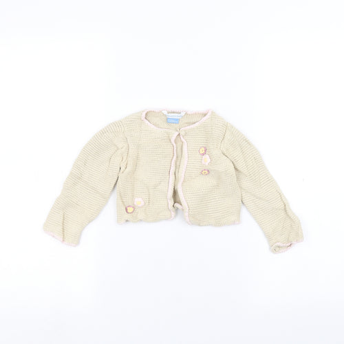 John Lewis Baby Brown   Jacket Coatigan Size 12-18 Months