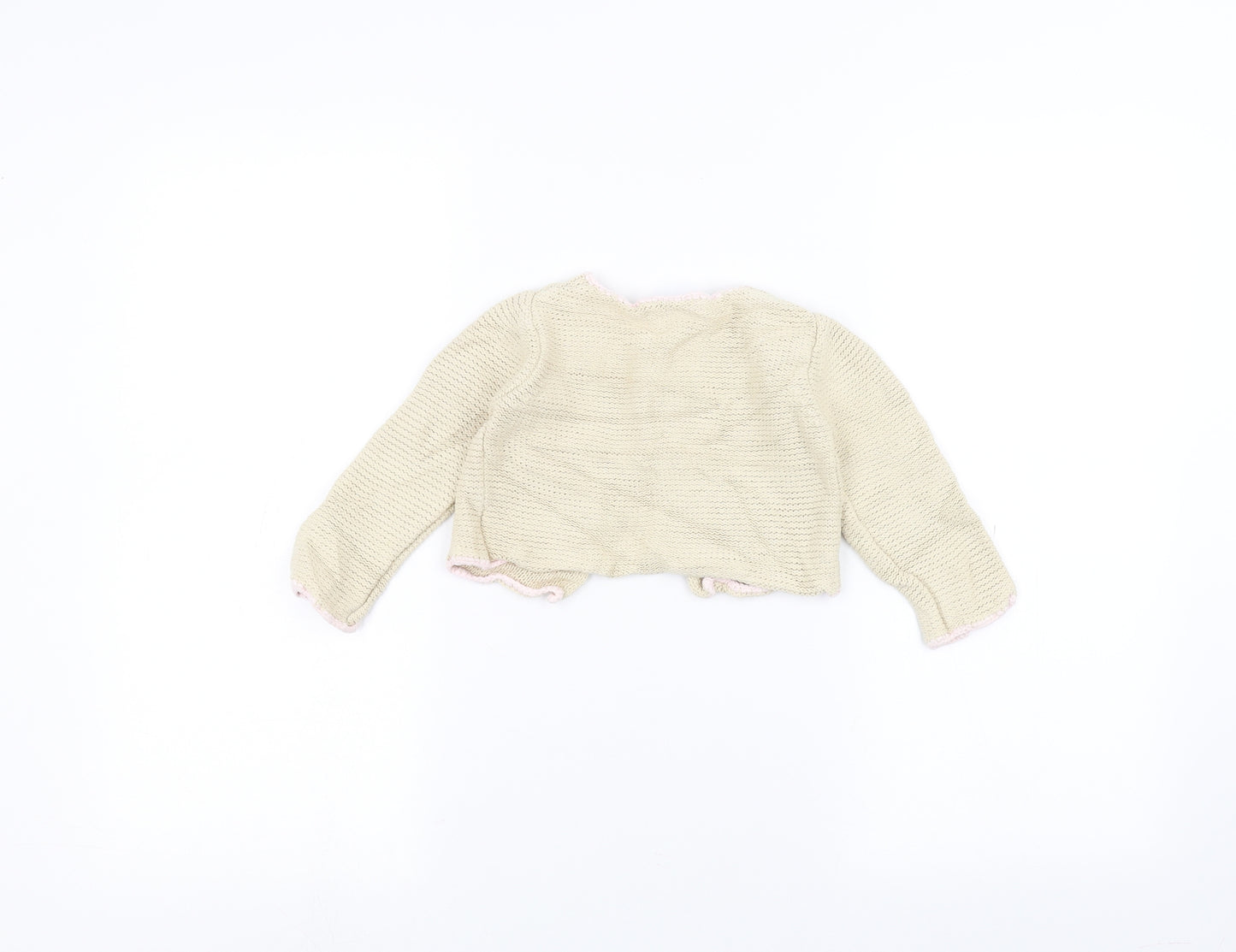 John Lewis Baby Brown   Jacket Coatigan Size 12-18 Months