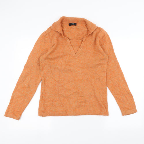 JOIN Womens Orange   Pullover Jumper Size S