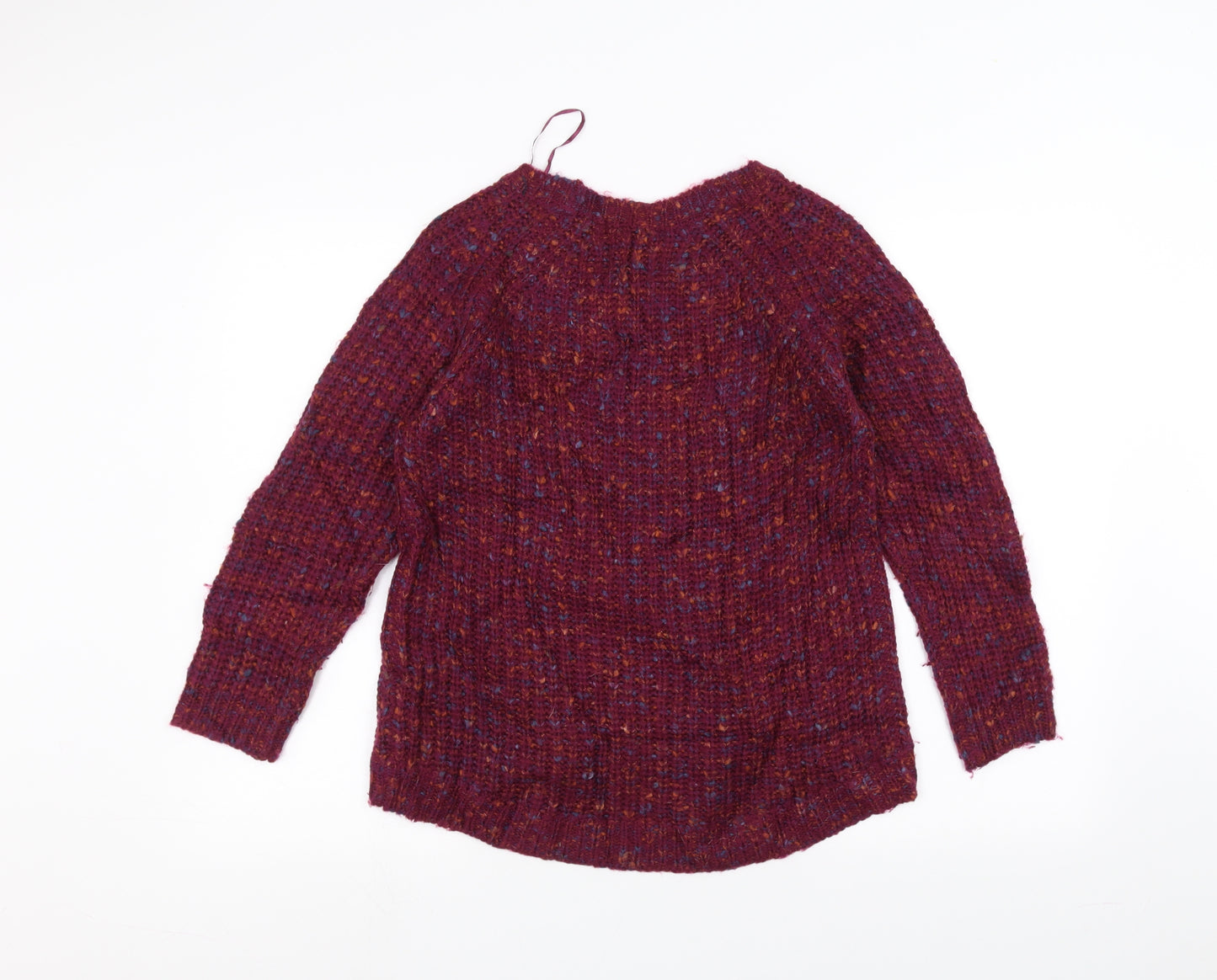 TU Womens Red   Pullover Jumper Size 10