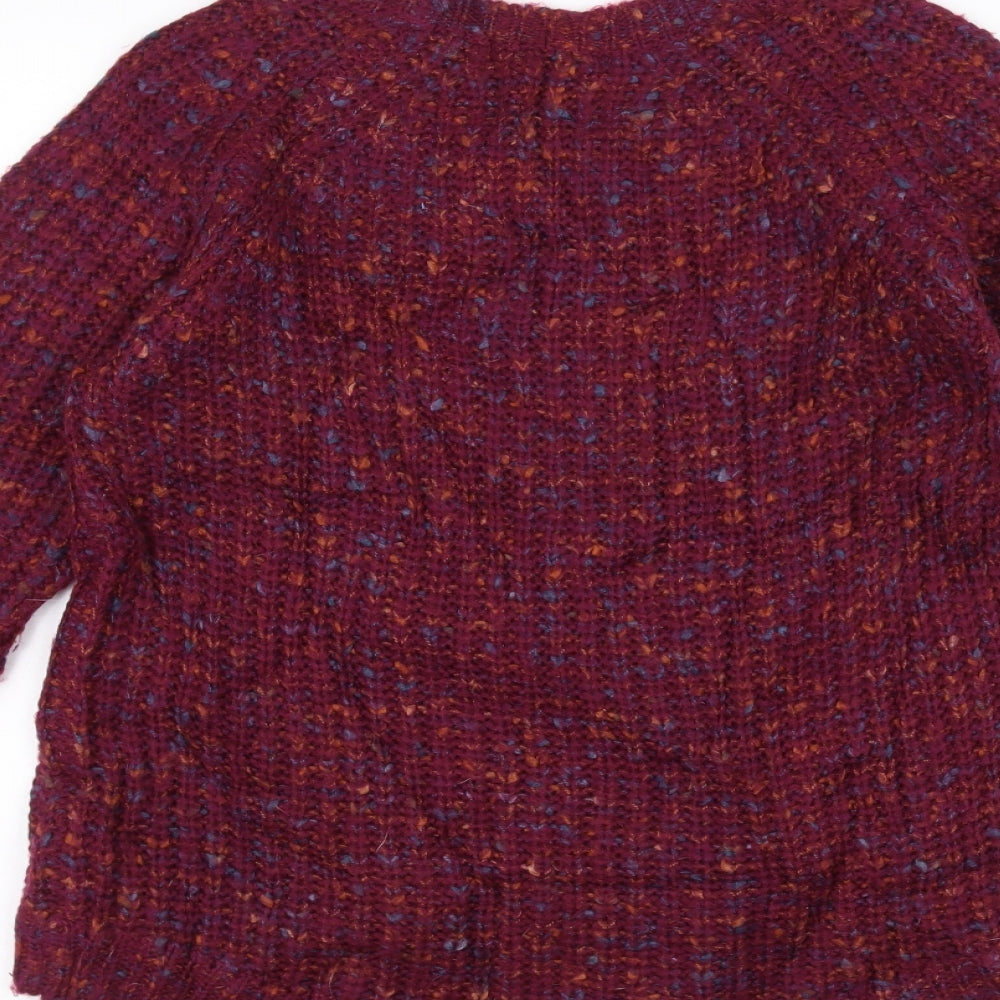 TU Womens Red   Pullover Jumper Size 10