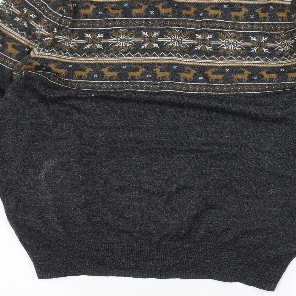 Cedar Wood State Mens Black   Pullover Jumper Size L