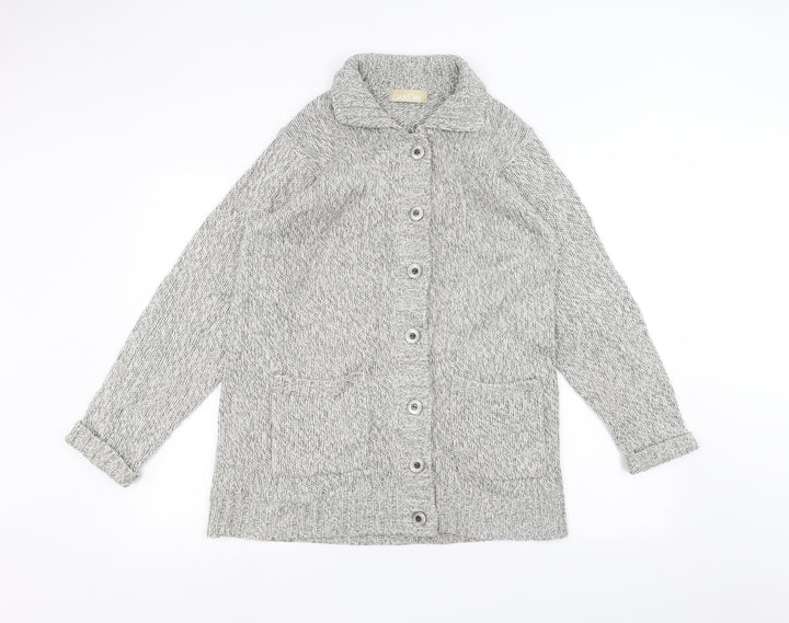 Daxon Womens Grey Pullover Jumper Size 14