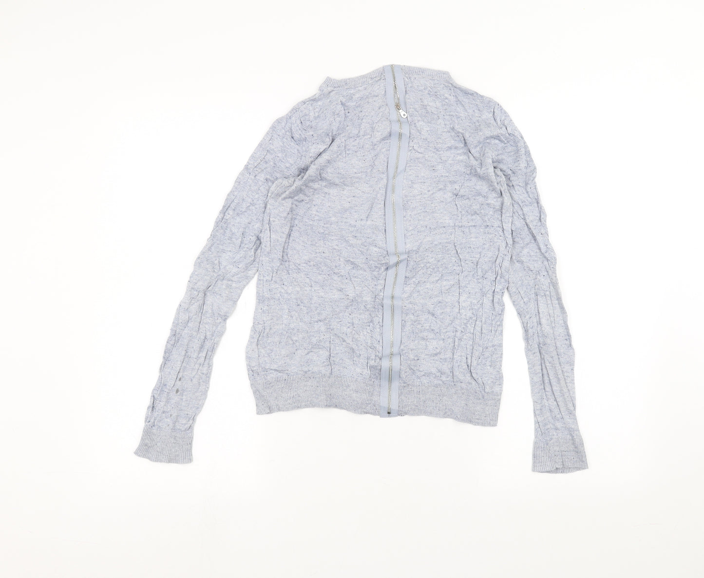 Warehouse Womens Blue   Basic T-Shirt Size 8