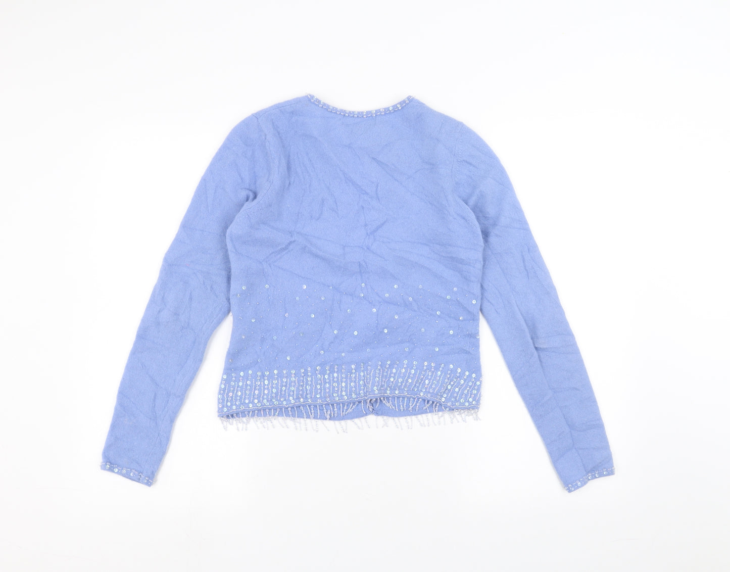 Monsoon Womens Blue   Cardigan Jumper Size 10