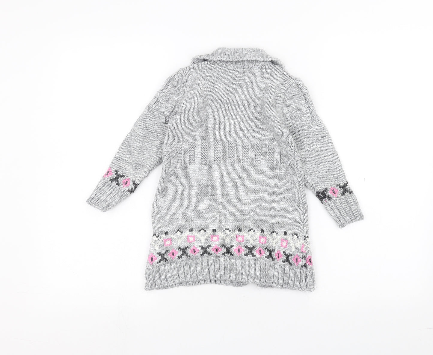 small world Girls Grey   Jacket Coatigan Size 3 Years