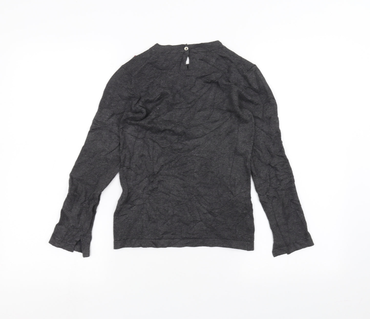 Zara Knit Womens Black   Pullover Jumper Size S